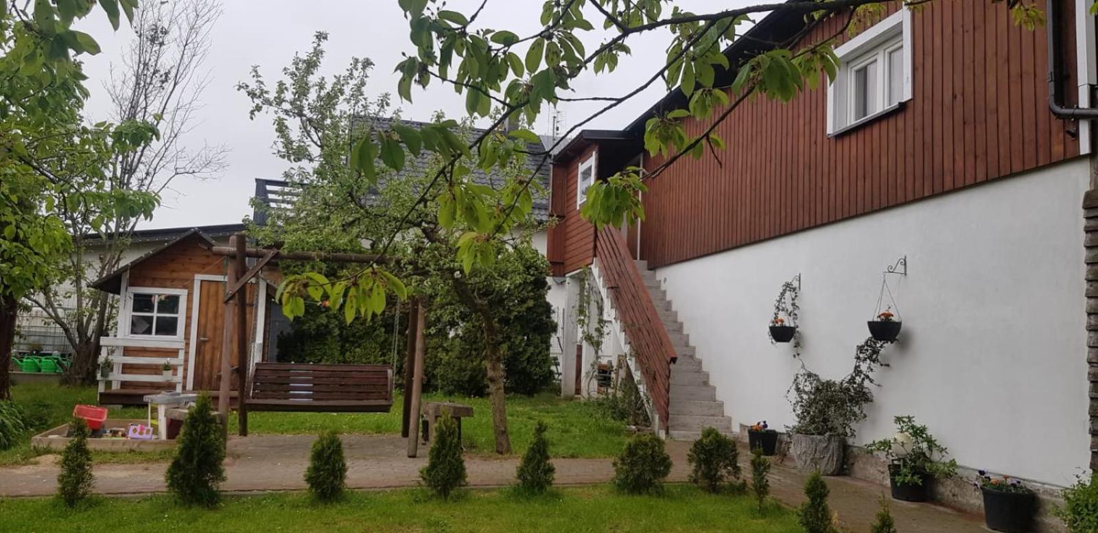 Wczasy Na Kaszubach U Hani Wiele Exterior foto